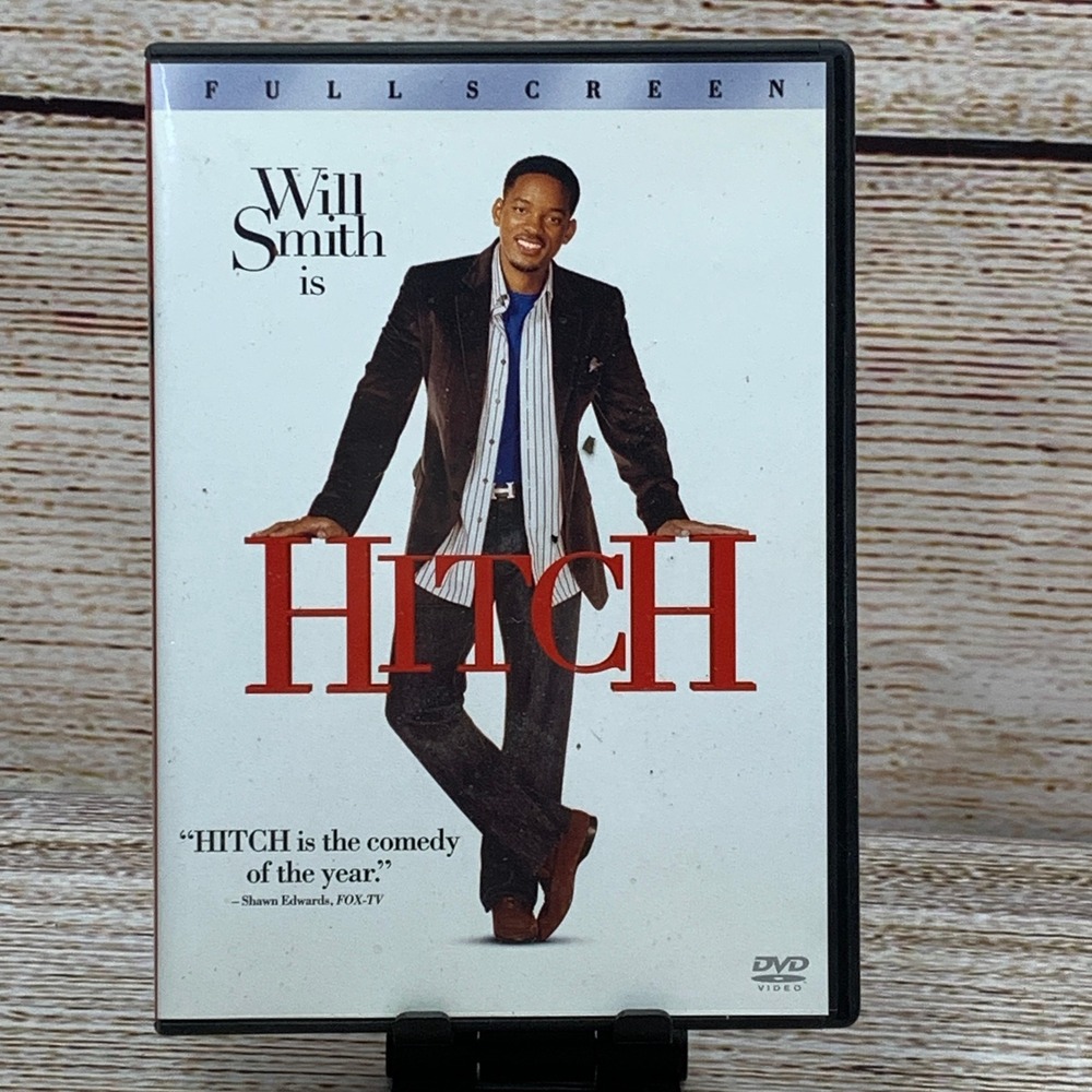 Hitch [2005‎ DVD] Full Screen DVD Will Smith Movie Comedy Romance